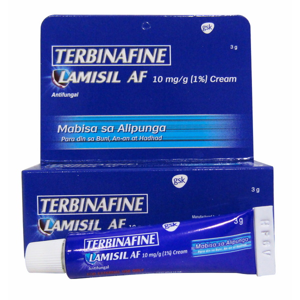 LAMISIL AF Terbinafine Hydrochloride 10mg / g (1.0) Cream 3g price in